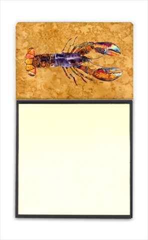 Lobster Refiillable Sticky Note Holder or Postit Note Dispenser, 3 x 3 In.