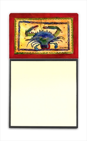 Crab Refiillable Sticky Note Holder or Postit Note Dispenser, 3 x 3 In.