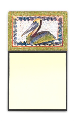 Pelican Refiillable Sticky Note Holder or Postit Note Dispenser, 3 x 3 In.