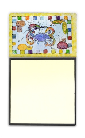 Crab Refiillable Sticky Note Holder or Postit Note Dispenser, 3 x 3 In.