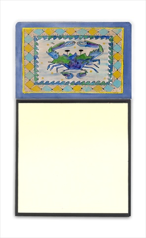 Crab Refiillable Sticky Note Holder or Postit Note Dispenser, 3 x 3 In.