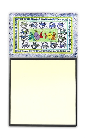 8073SN Kissing Fish Refiillable Sticky Note Holder or Postit Note Dispenser- 3 x 3 In.