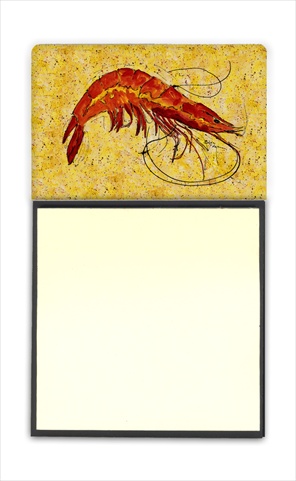 Shrimp Refiillable Sticky Note Holder or Postit Note Dispenser, 3 x 3 In.