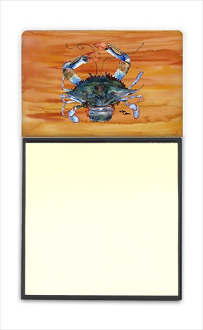 Crab Refiillable Sticky Note Holder or Postit Note Dispenser, 3 x 3 In.