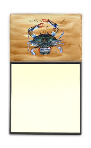 Crab Refiillable Sticky Note Holder or Postit Note Dispenser, 3 x 3 In.