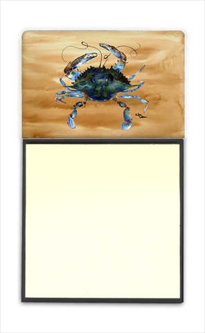 Crab Refiillable Sticky Note Holder or Postit Note Dispenser, 3 x 3 In.