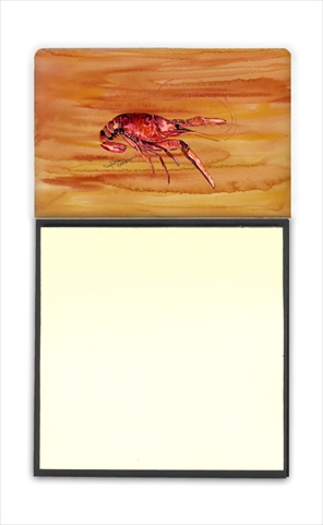 8232SN Crawfish Refiillable Sticky Note Holder or Postit Note Dispenser- 3 x 3 In.