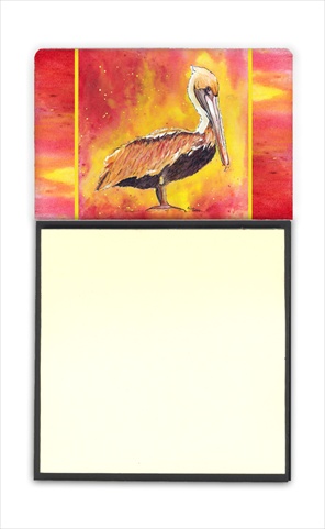 Pelican Refiillable Sticky Note Holder or Postit Note Dispenser, 3 x 3 In.