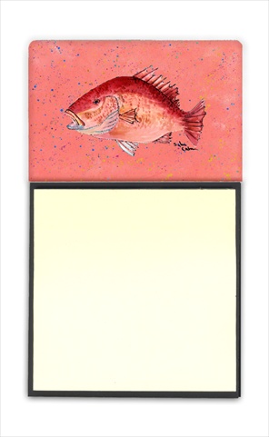 8351SN Strawberry Snapper Refiillable Sticky Note Holder or Postit Note Dispenser- 3 x 3 In.