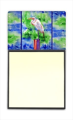 Egret Refiillable Sticky Note Holder or Postit Note Dispenser, 3 x 3 In.