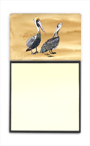 Pelican Refiillable Sticky Note Holder or Postit Note Dispenser, 3 x 3 In.