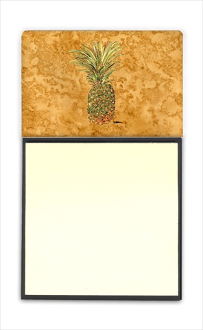 8654SN Pineapple Refiillable Sticky Note Holder or Postit Note Dispenser- 3 x 3 In.
