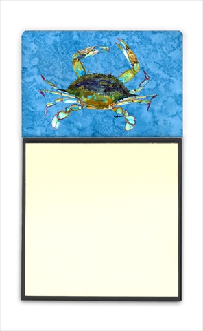 Crab Refiillable Sticky Note Holder or Postit Note Dispenser, 3 x 3 In.