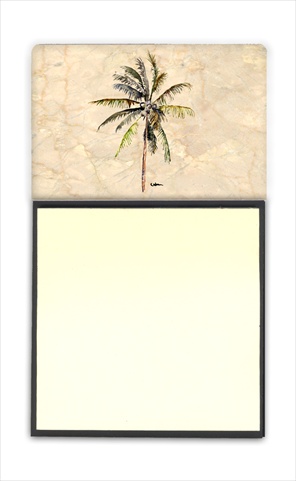8482SN Palm Tree Refiillable Sticky Note Holder or Postit Note Dispenser- 3 x 3 In.