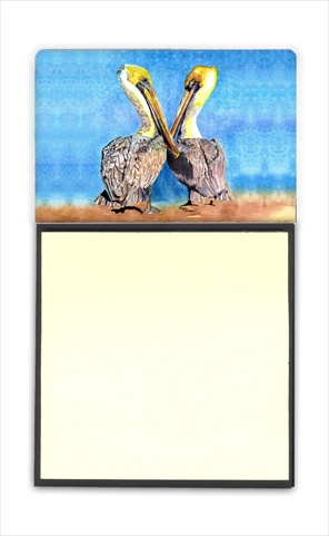 Pelican Refiillable Sticky Note Holder or Postit Note Dispenser, 3 x 3 In.