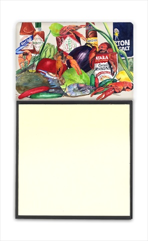 8540SN Louisana Spices Refiillable Sticky Note Holder or Postit Note Dispenser- 3 x 3 In.
