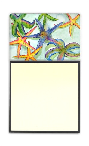 Starfish Refiillable Sticky Note Holder or Postit Note Dispenser, 3 x 3 In.