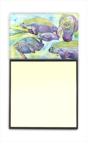 8544SN Manatee Refiillable Sticky Note Holder or Postit Note Dispenser- 3 x 3 In.