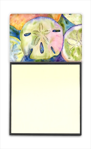 8545SN Sand Dollar Refiillable Sticky Note Holder or Postit Note Dispenser- 3 x 3 In.