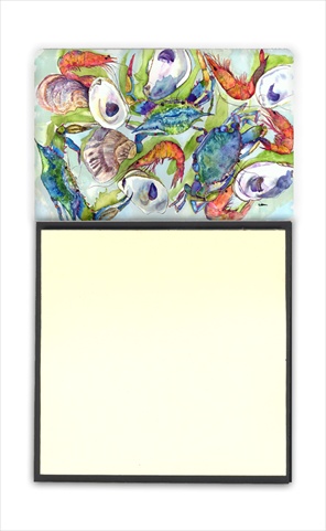 8547SN Crab Refiillable Sticky Note Holder or Postit Note Dispenser- 3 x 3 In.