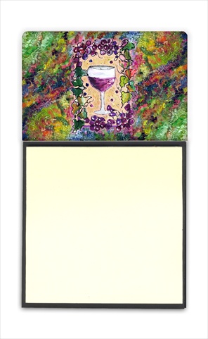 8616SN Wine Refiillable Sticky Note Holder or Postit Note Dispenser- 3 x 3 In.