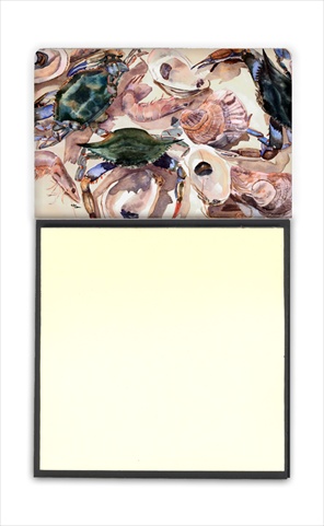 Crab Refiillable Sticky Note Holder or Postit Note Dispenser, 3 x 3 In.
