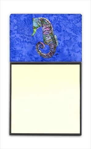 8639SN Seahorse Refiillable Sticky Note Holder or Postit Note Dispenser- 3 x 3 In.