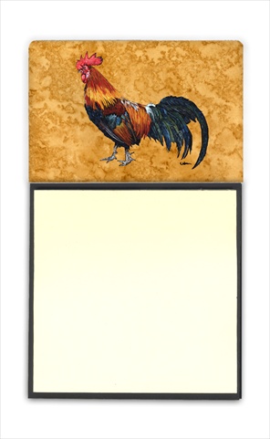 Rooster Refiillable Sticky Note Holder or Postit Note Dispenser- 3 x 3 In.