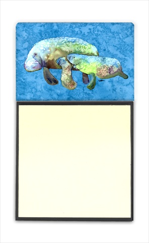 8660SN Manatee Refiillable Sticky Note Holder or Postit Note Dispenser- 3 x 3 In.
