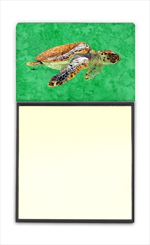 8675SN Turtle Refiillable Sticky Note Holder or Postit Note Dispenser- 3 x 3 In.