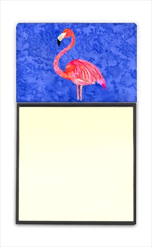 Flamingo Refiillable Sticky Note Holder or Postit Note Dispenser, 3 x 3 In.