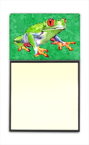 Frog Refiillable Sticky Note Holder or Postit Note Dispenser, 3 x 3 In.