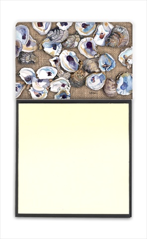 Oyster Refiillable Sticky Note Holder or Postit Note Dispenser, 3 x 3 In.