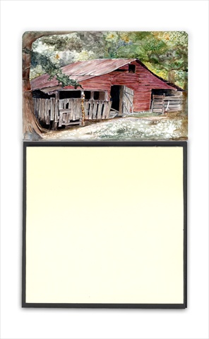 8740SN Old Barn Refiillable Sticky Note Holder or Postit Note Dispenser- 3 x 3 In.