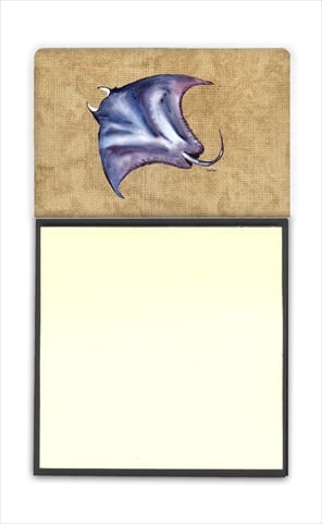 Stingray Refiillable Sticky Note Holder or Postit Note Dispenser, 3 x 3 In.