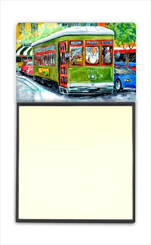 Street Car Refiillable Sticky Note Holder or Postit Note Dispenser, 3 x 3 In.