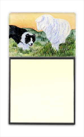 SS8103SN Border Collie Refiillable Sticky Note Holder or Postit Note Dispenser- 3 x 3 In.