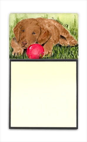 Curly Coated Retriever Refiillable Sticky Note Holder or Postit Note Dispenser, 3 x 3 In.