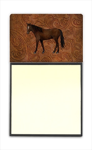 SB3066SN Horse Refiillable Sticky Note Holder or Postit Note Dispenser- 3 x 3 In.