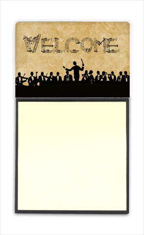 SB3071SN Welcome Symphony Refiillable Sticky Note Holder or Postit Note Dispenser- 3 x 3 In.