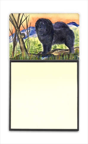 Chow Chow Refiillable Sticky Note Holder or Postit Note Dispenser, 3 x 3 In.