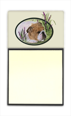 SS8023SN English Bulldog Refiillable Sticky Note Holder or Postit Note Dispenser- 3 x 3 In.