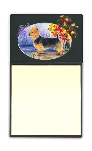 SS8046SN Australian Terrier Refiillable Sticky Note Holder or Postit Note Dispenser- 3 x 3 In.