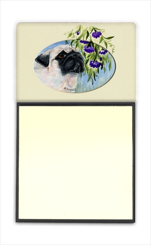 SS8064SN Pug Refiillable Sticky Note Holder or Postit Note Dispenser- 3 x 3 In.