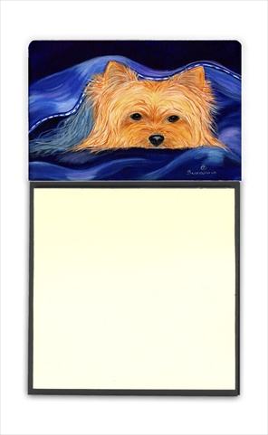 Yorkie Refiillable Sticky Note Holder or Postit Note Dispenser, 3 x 3 In.