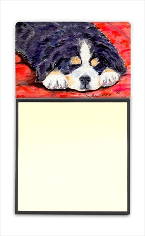 Bernese Mountain Dog Refiillable Sticky Note Holder or Postit Note Dispenser