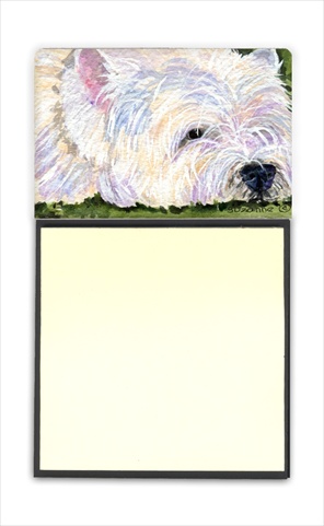 SS8831SN Westie Refiillable Sticky Note Holder or Postit Note Dispenser