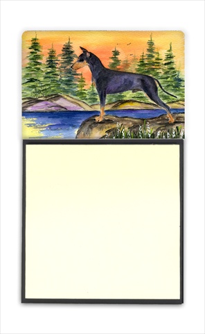 SS8419SN Manchester Terrier Refiillable Sticky Note Holder or Postit Note Dispenser