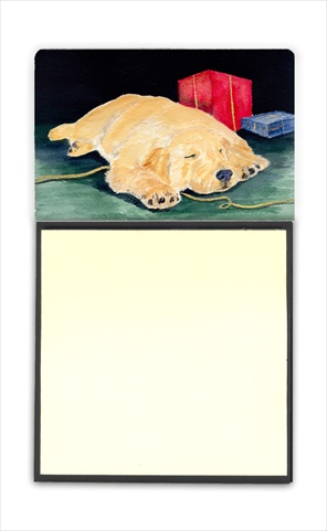 SS8576SN Golden Retriever Refiillable Sticky Note Holder or Postit Note Dispenser