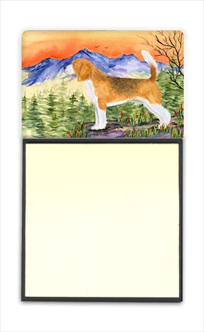 Beagle Refiillable Sticky Note Holder or Postit Note Dispenser